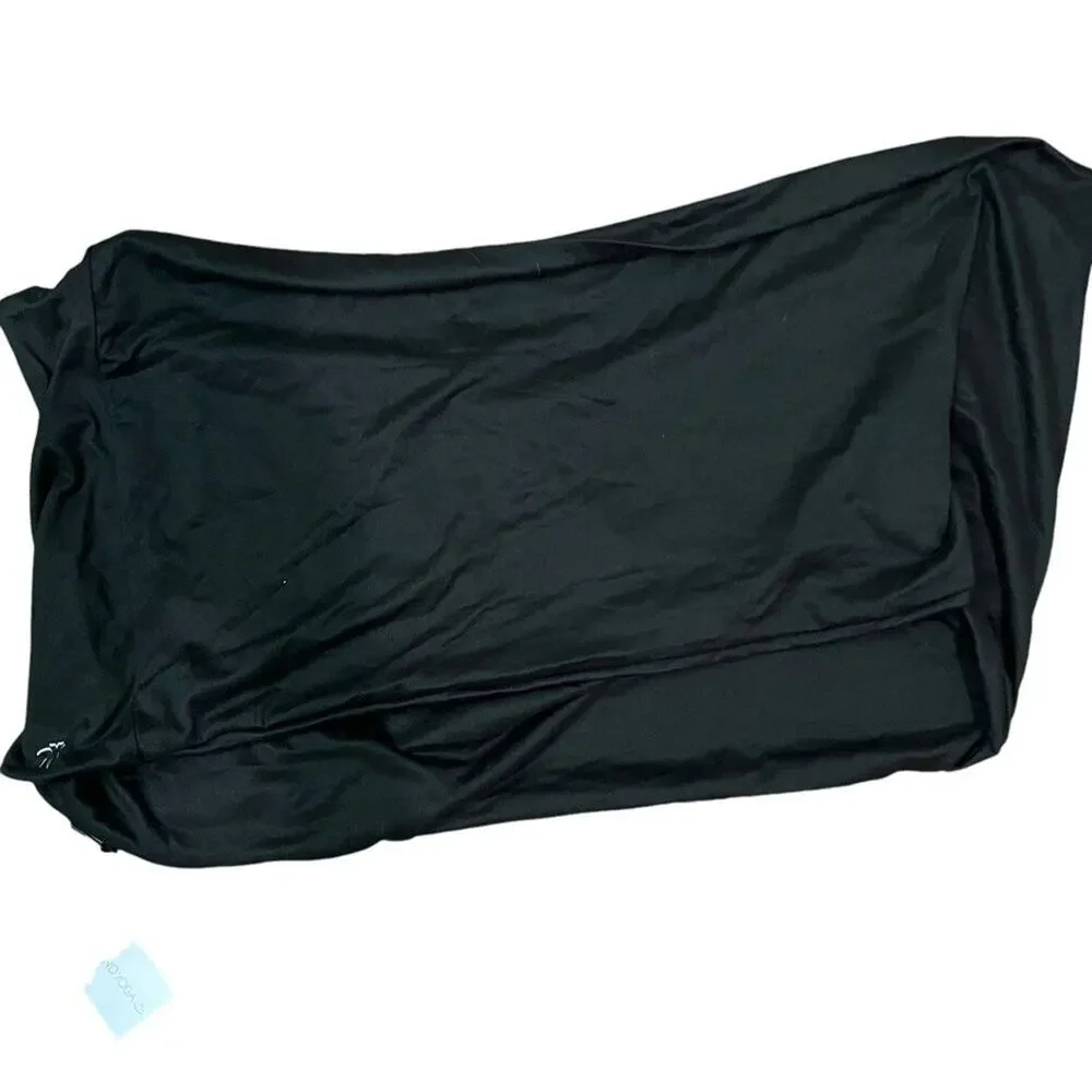 Beyond Yoga Infinity Scarf Black Travel Accessory Womens One Size